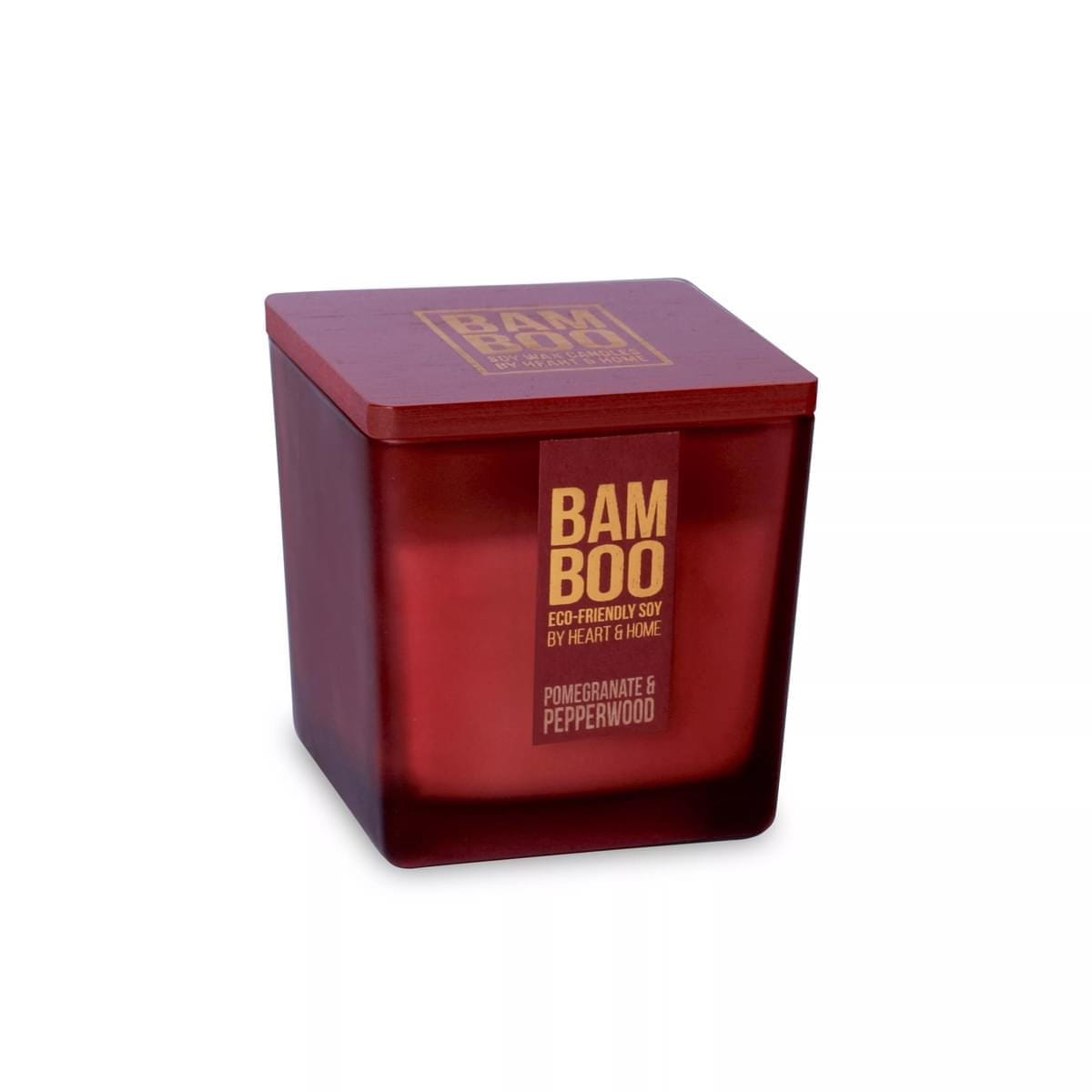 Pomegranate and Pepperwood Crackling Wick Candle