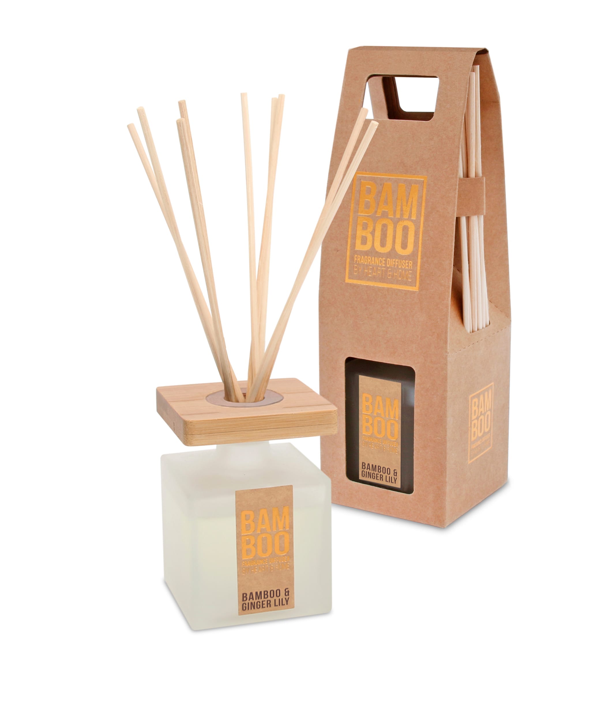 Bamboo and Ginger Lily Reed Diffuser -70ml -