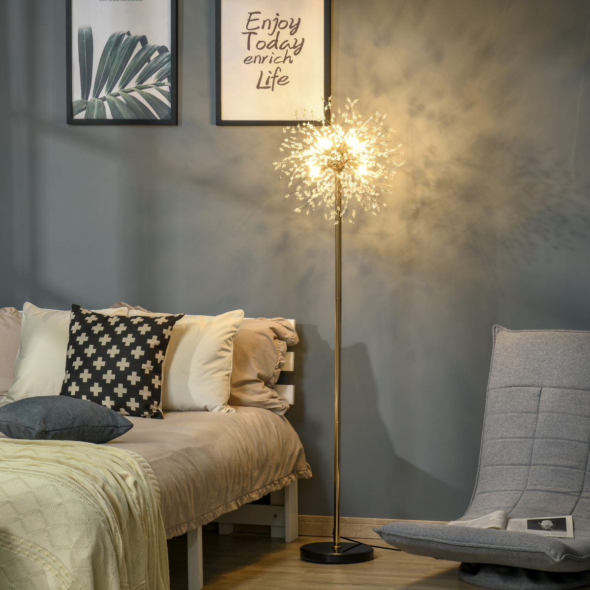 Dandelion Bloom Floor Lamp