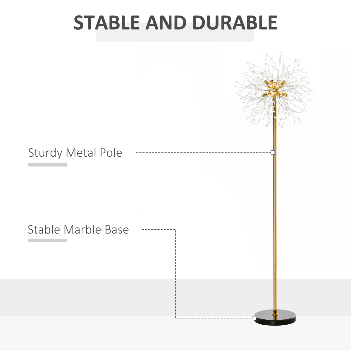 Dandelion Bloom Floor Lamp