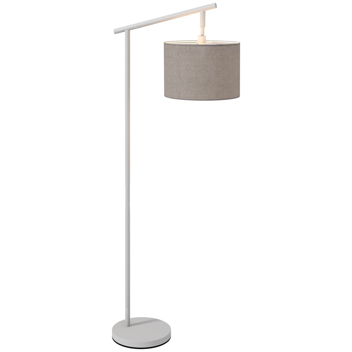 Rotating Arc Floor Lamp in Slate Grey